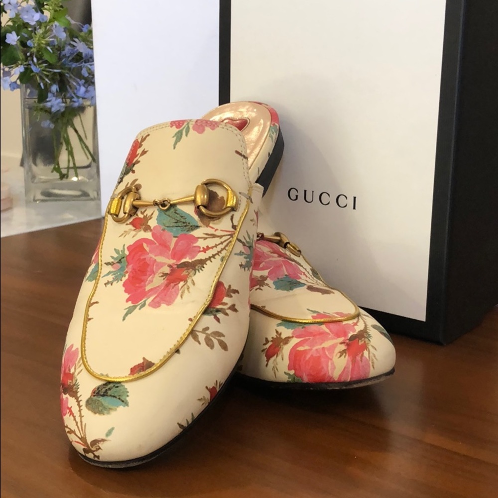 Authentic Gucci Princetown Loafer Mule